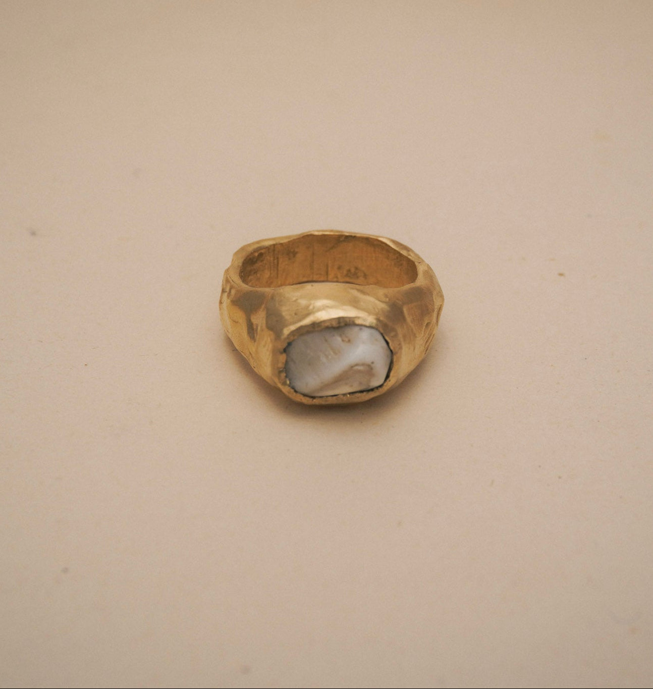 OOAK 27 | Turbo Shell Bronze Ring