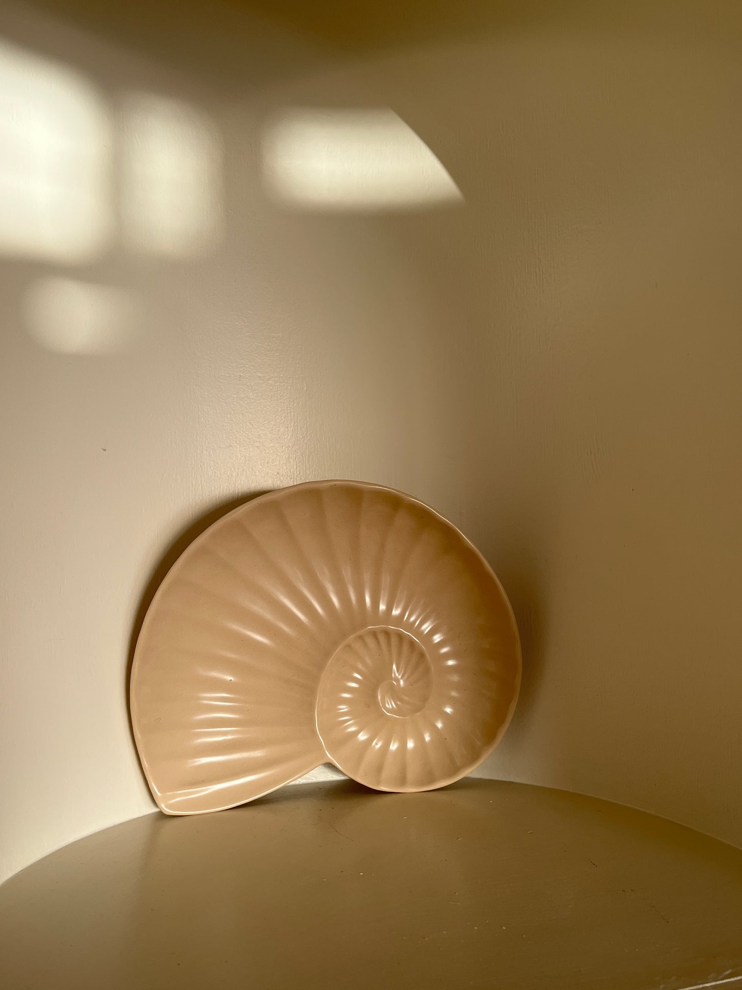 Vintage Ceramic Shell Dish