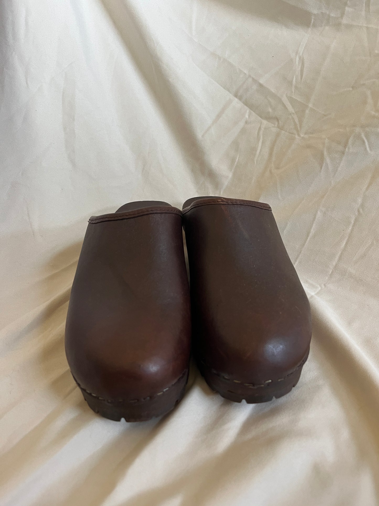 Leather Clogs
