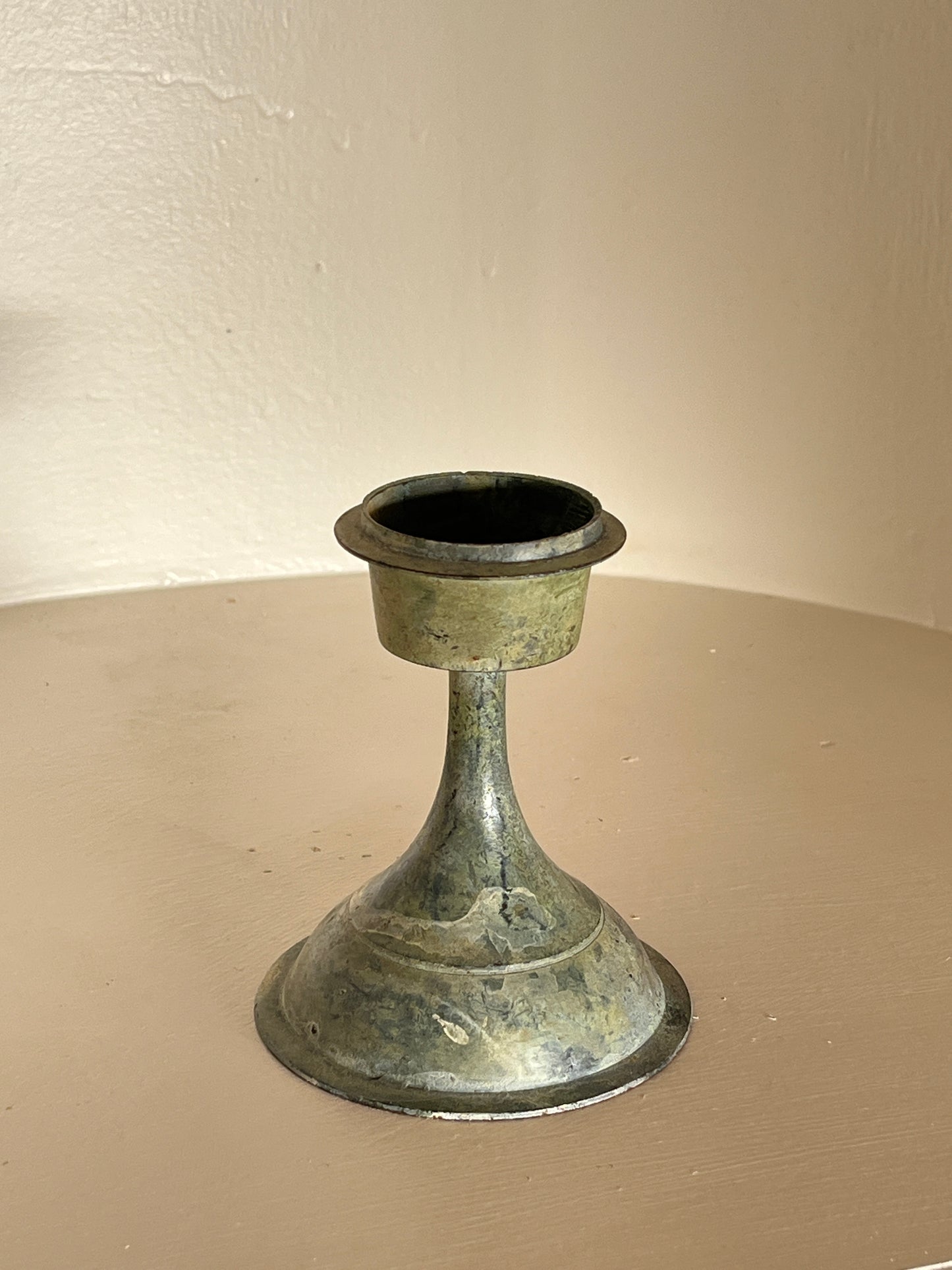 Vintage Brass Candle Holder