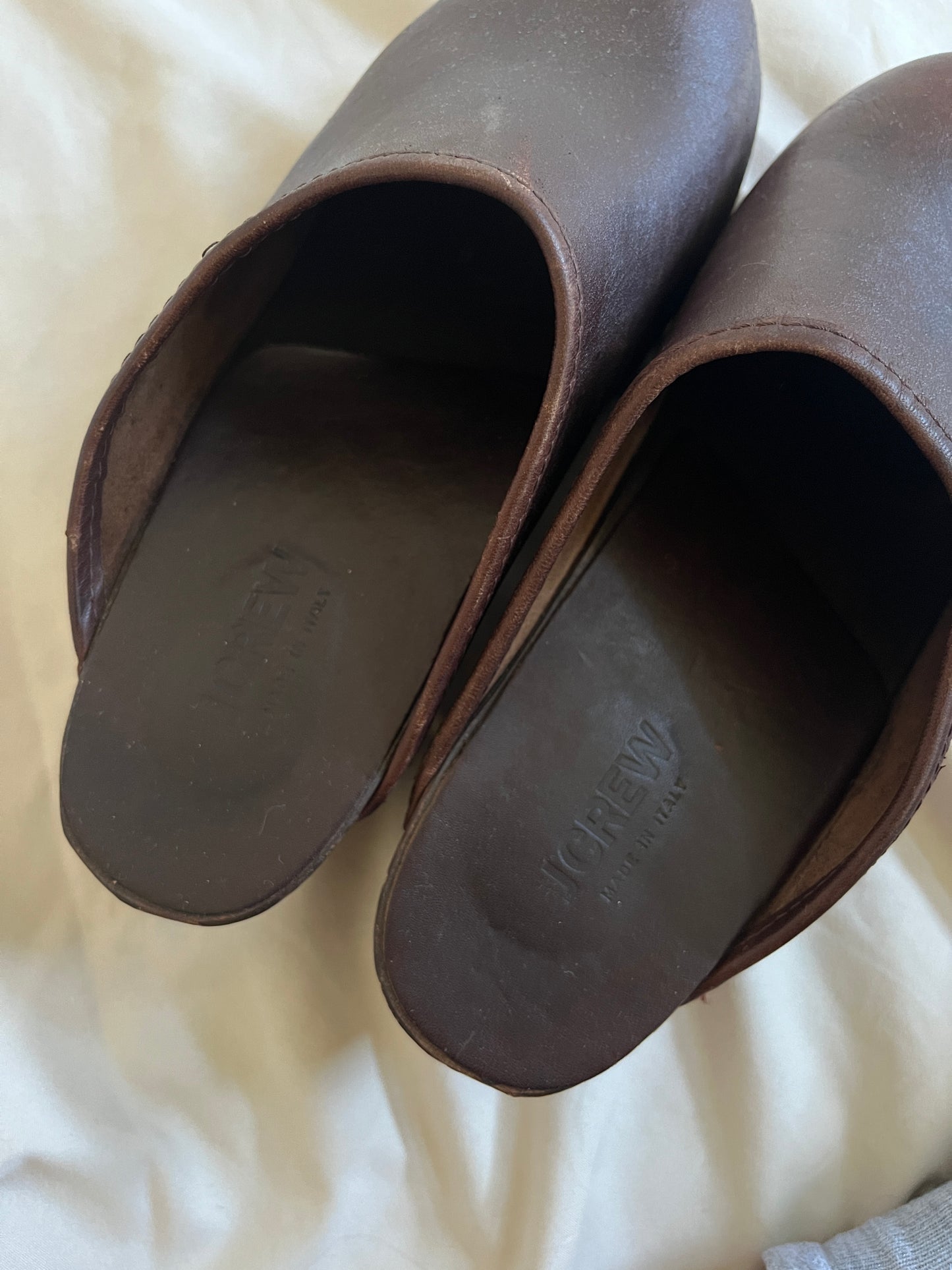 Leather Clogs