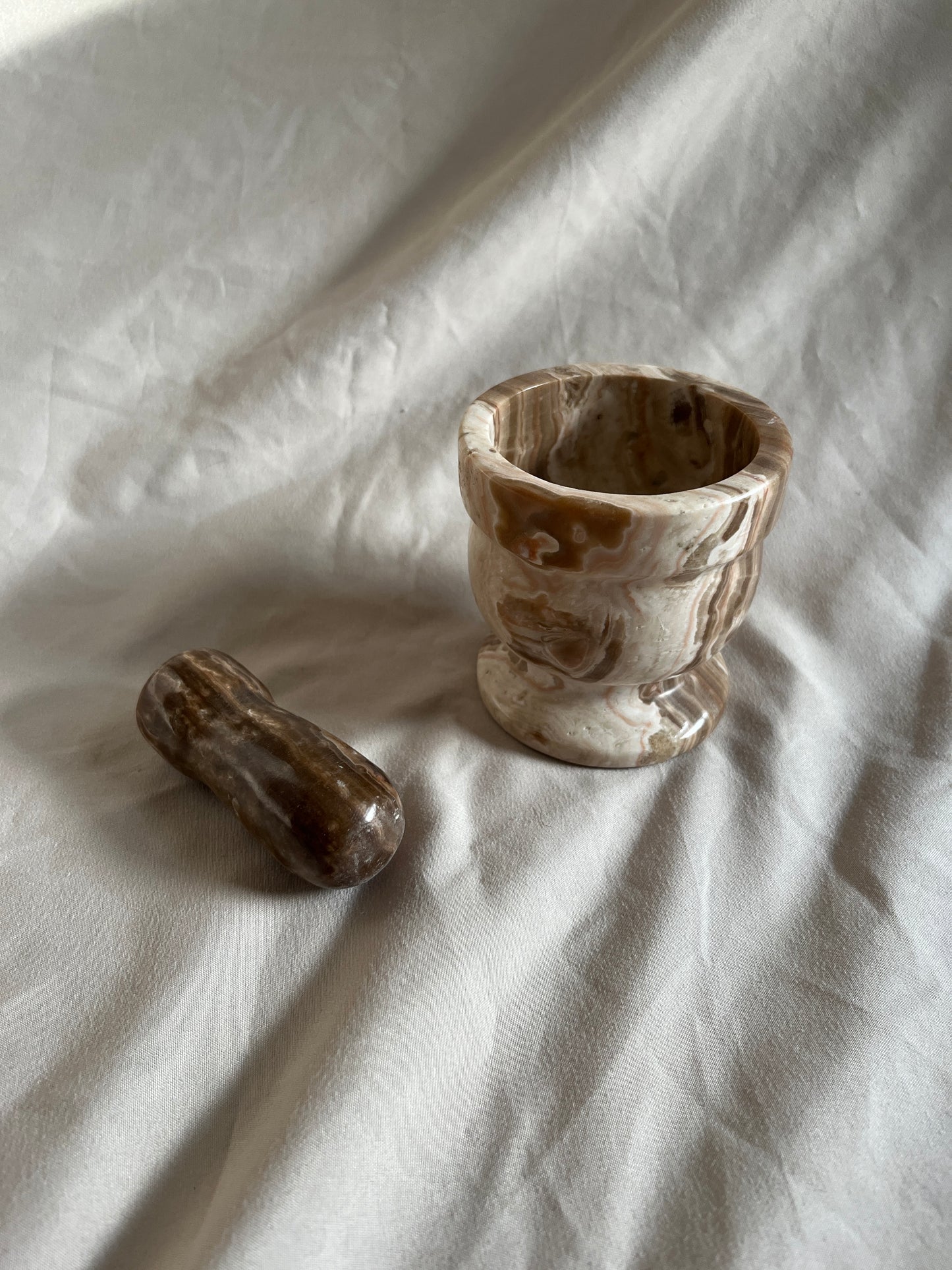 Onyx Mortar and Pestle