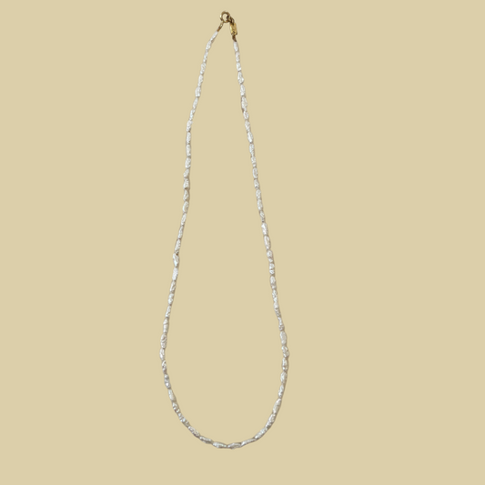 MER Necklace Japanese Pearls