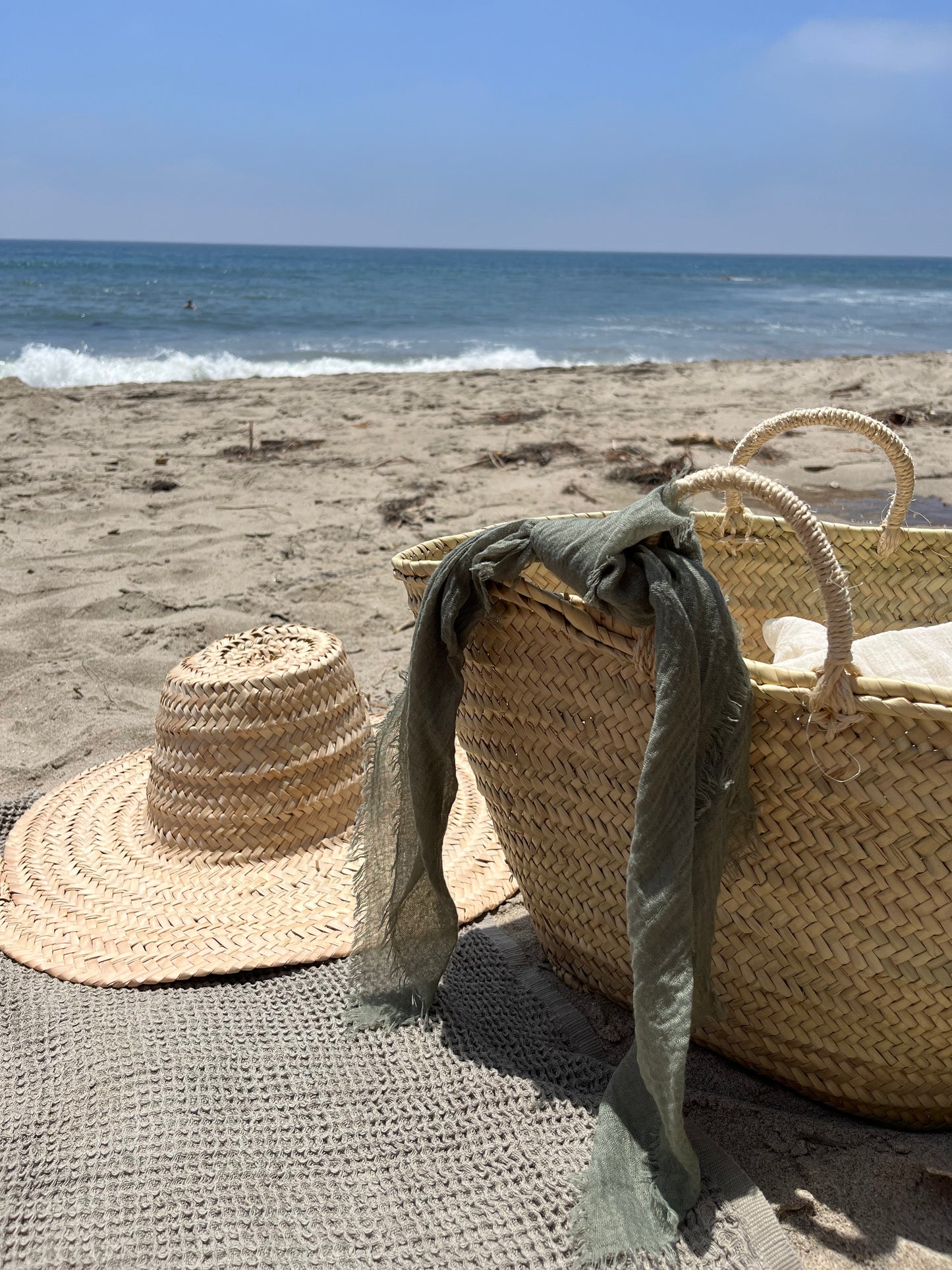 Woven Moroccan Market Bag