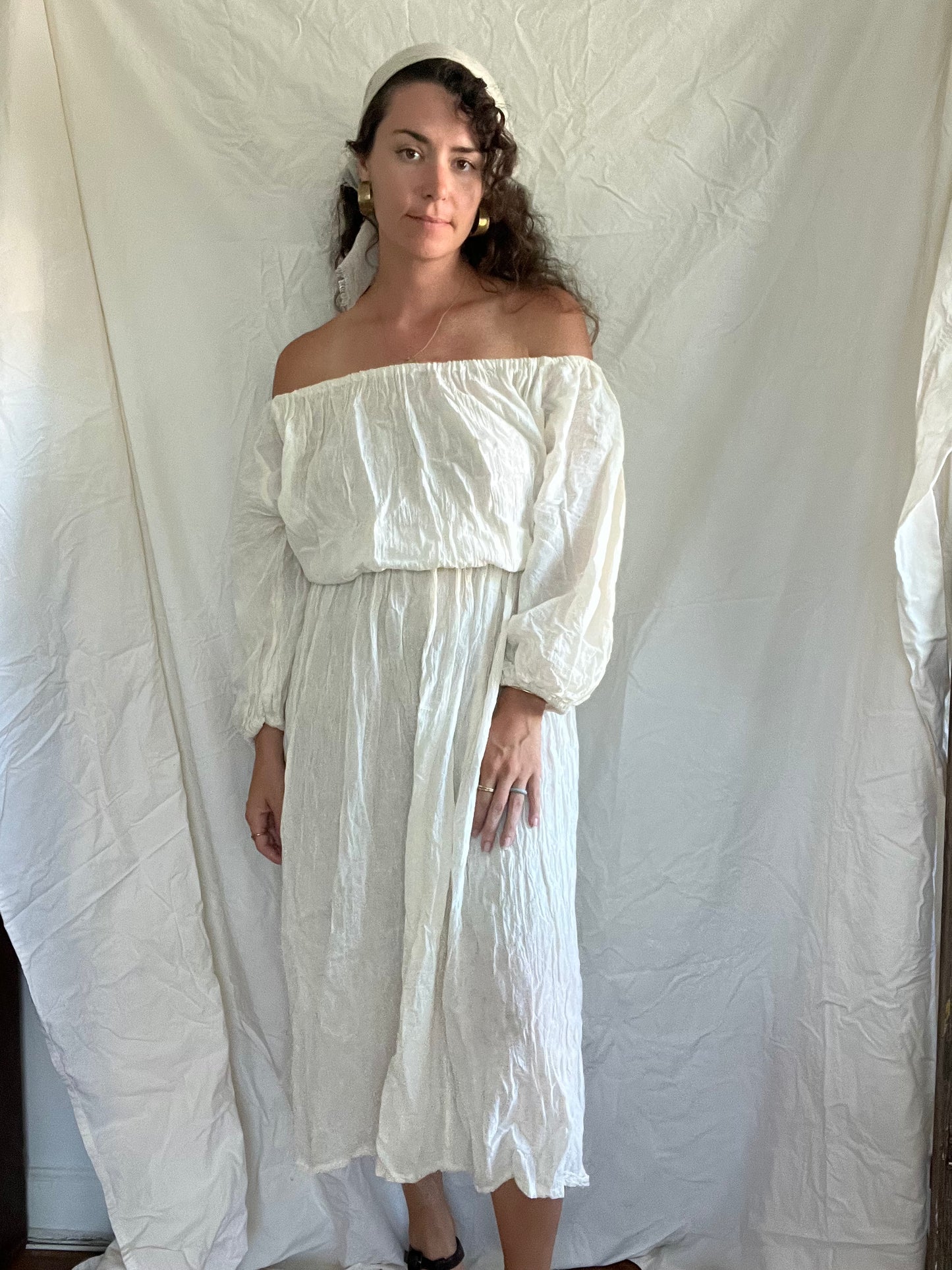 Oaxacan Off Shoulder Dress