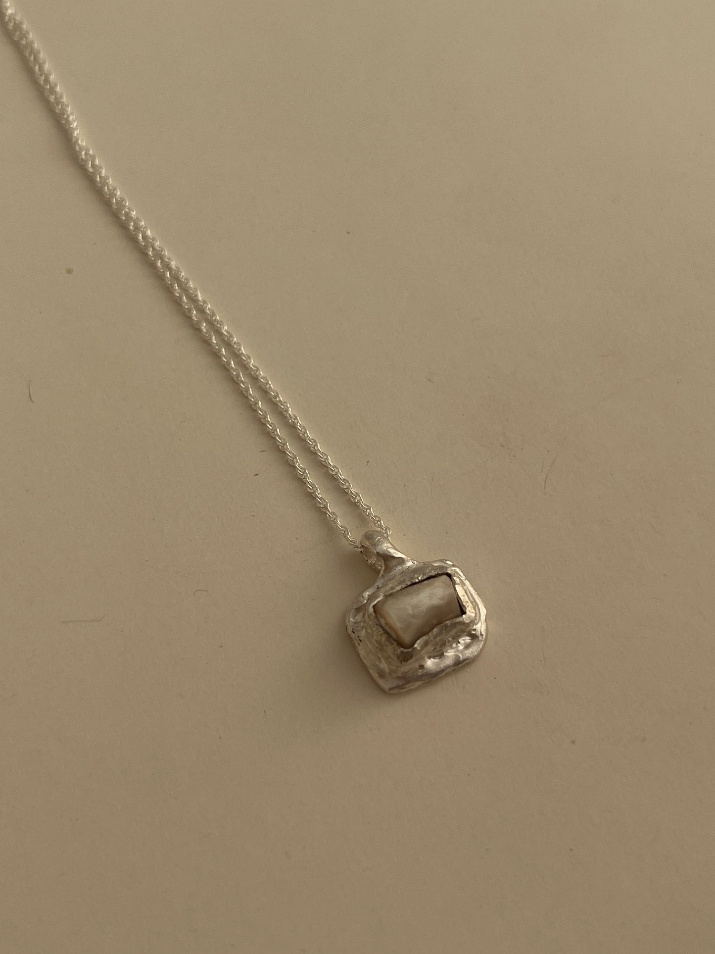 OOAK 21 | Shell Sterling Pendant