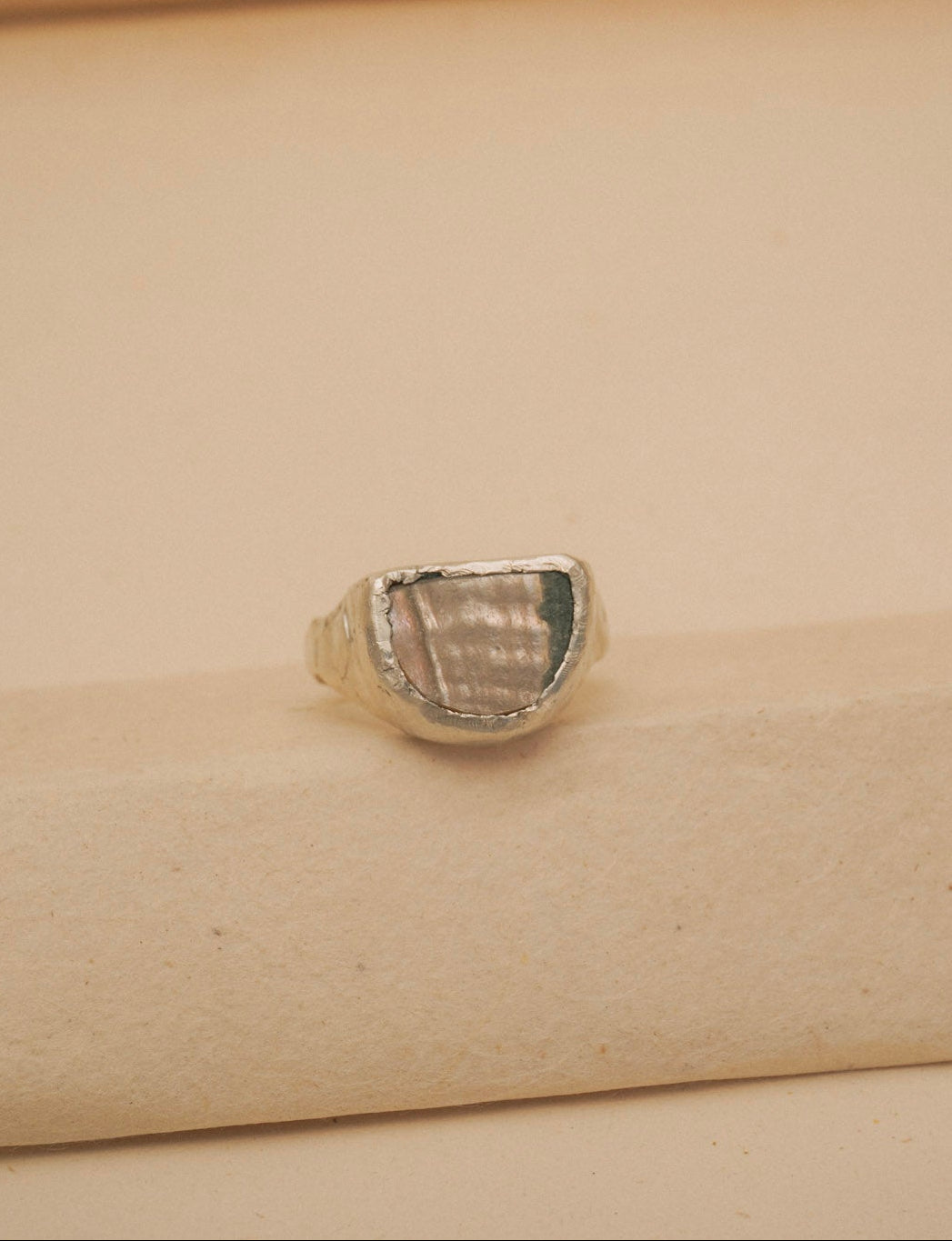 OOAK 25 | Mendocino Abalone Ring