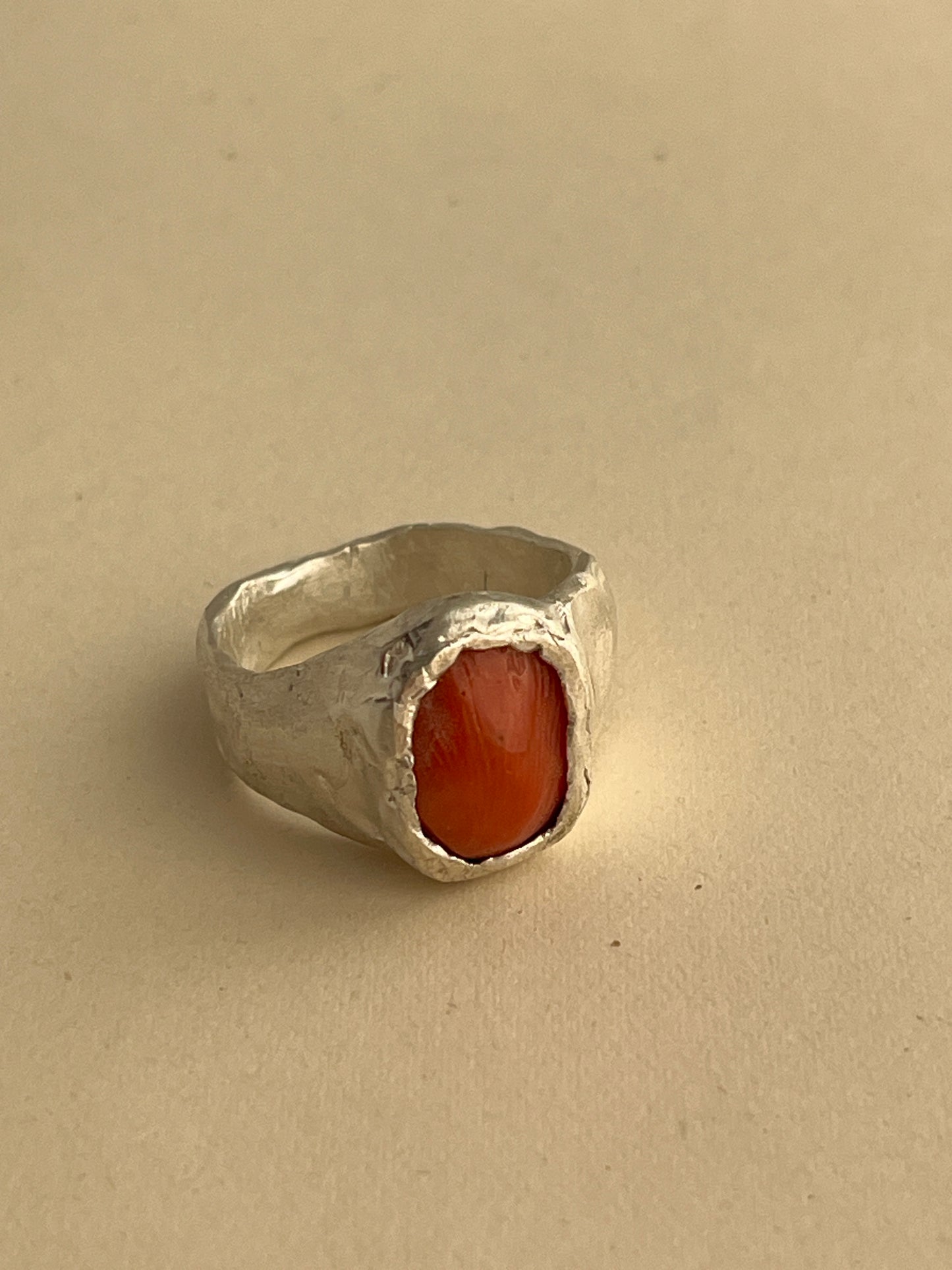OOAK 20 | Coral Ring