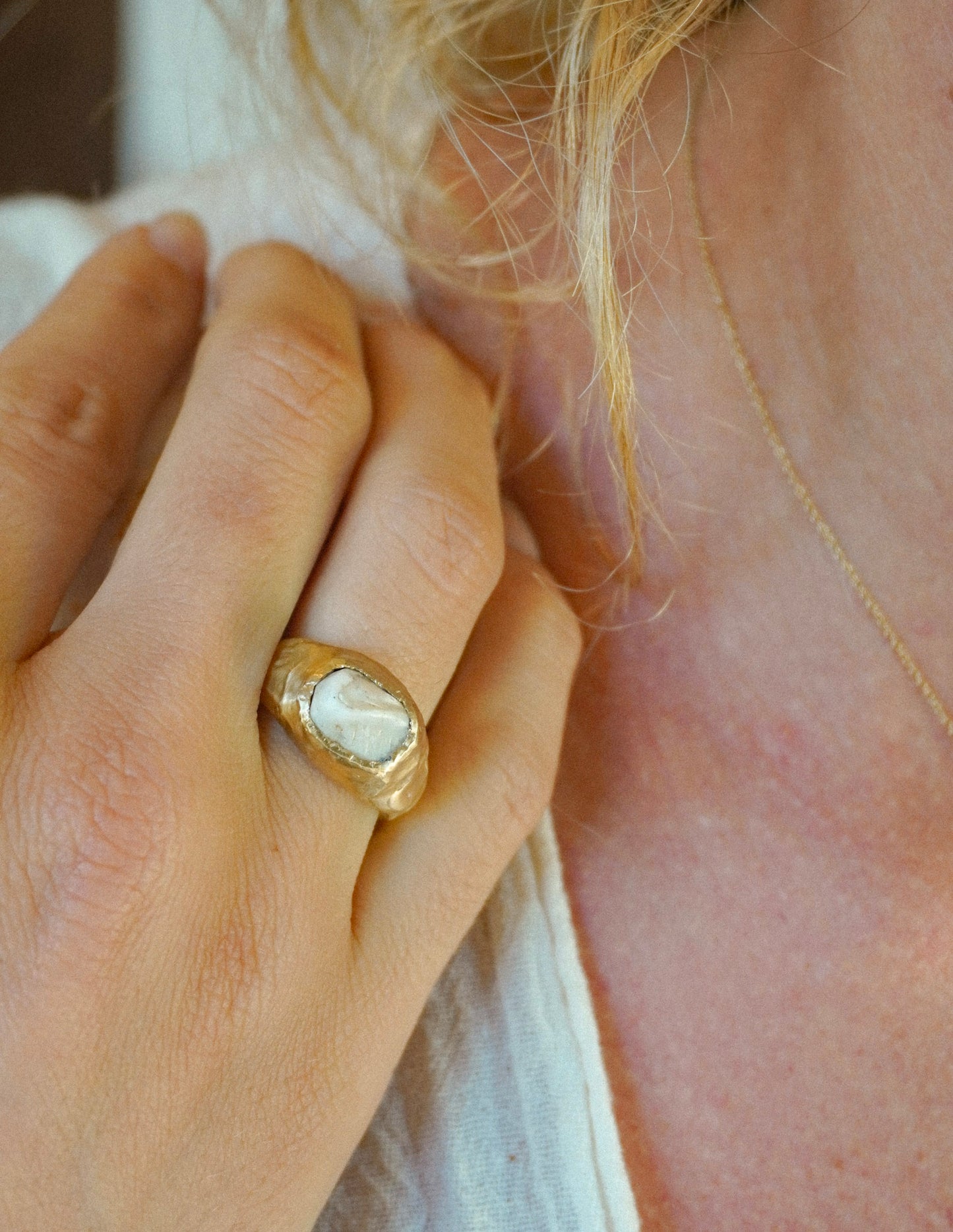 OOAK 27 | Turbo Shell Bronze Ring