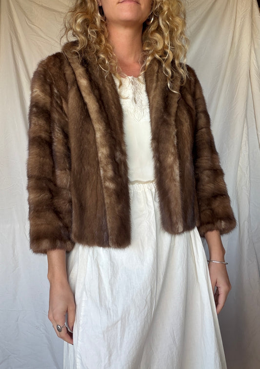 Vintage Mink Fur Coat