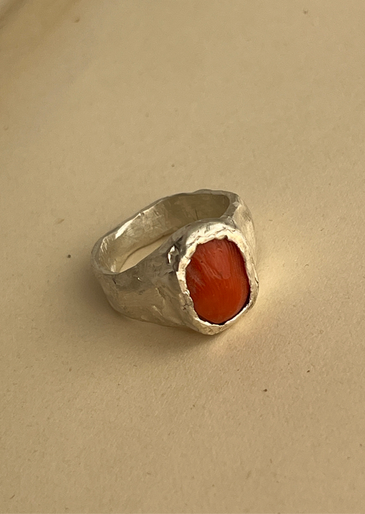 OOAK 20 | Coral Ring