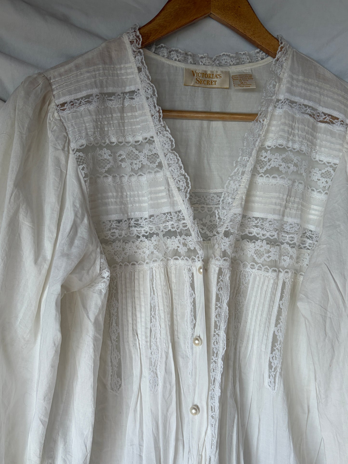 Vintage Lace Victoria's Secret Nightgown