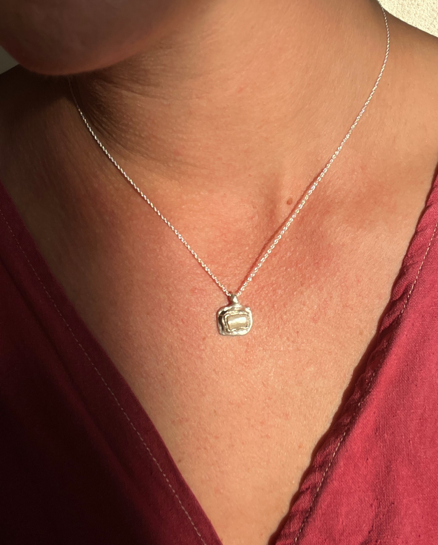 OOAK 21 | Shell Sterling Pendant