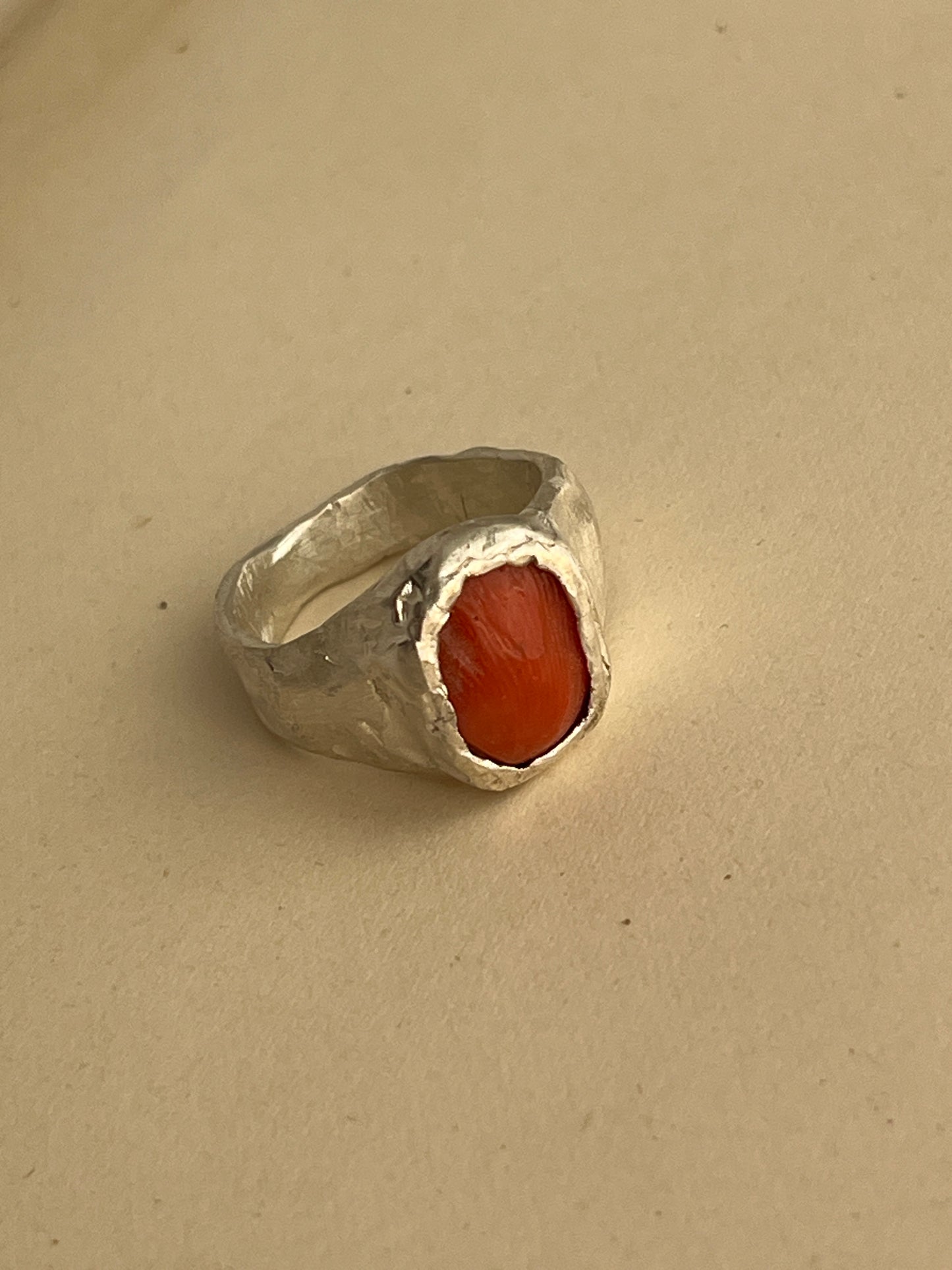 OOAK 20 | Coral Ring