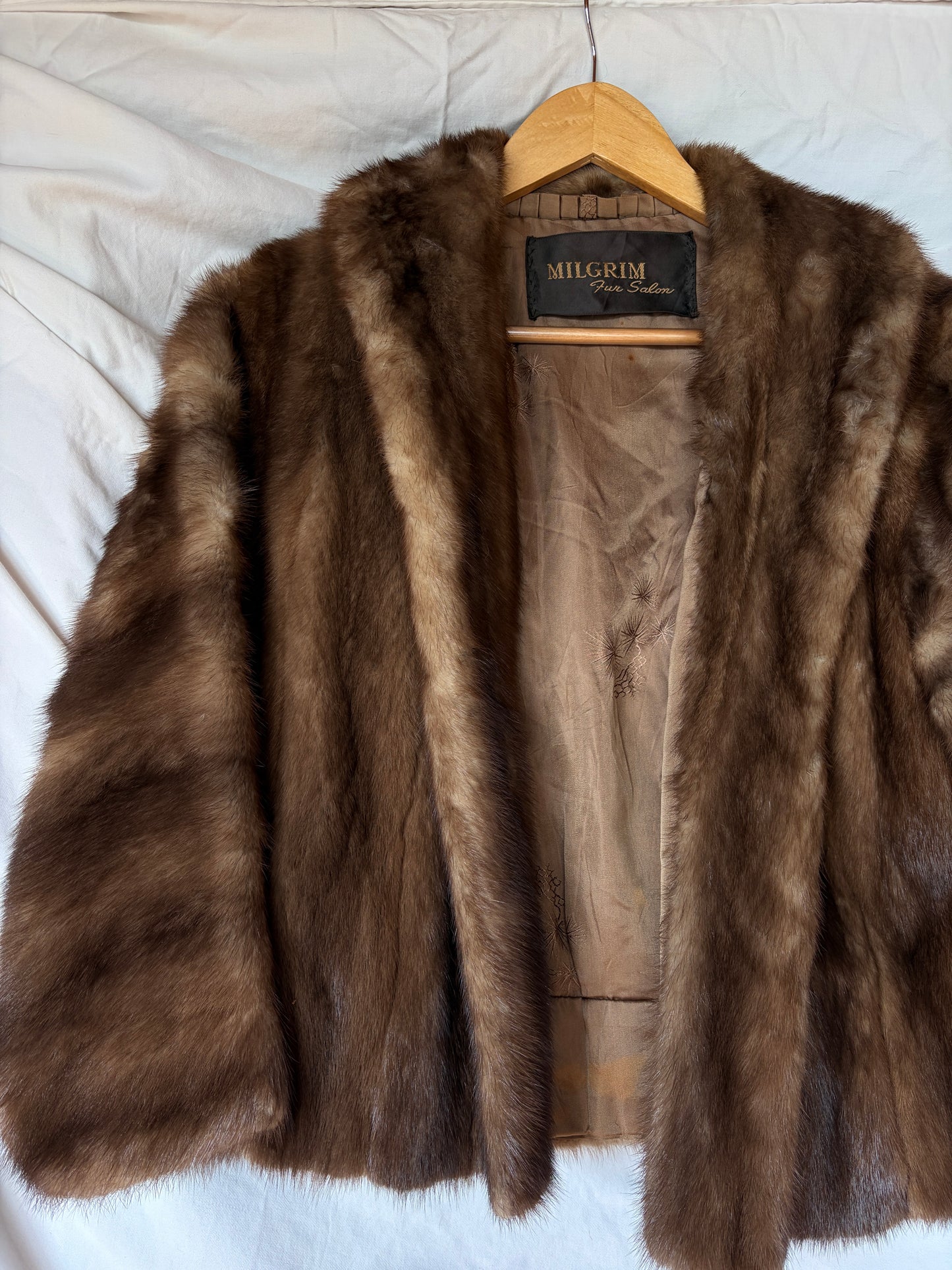 Vintage Mink Fur Coat