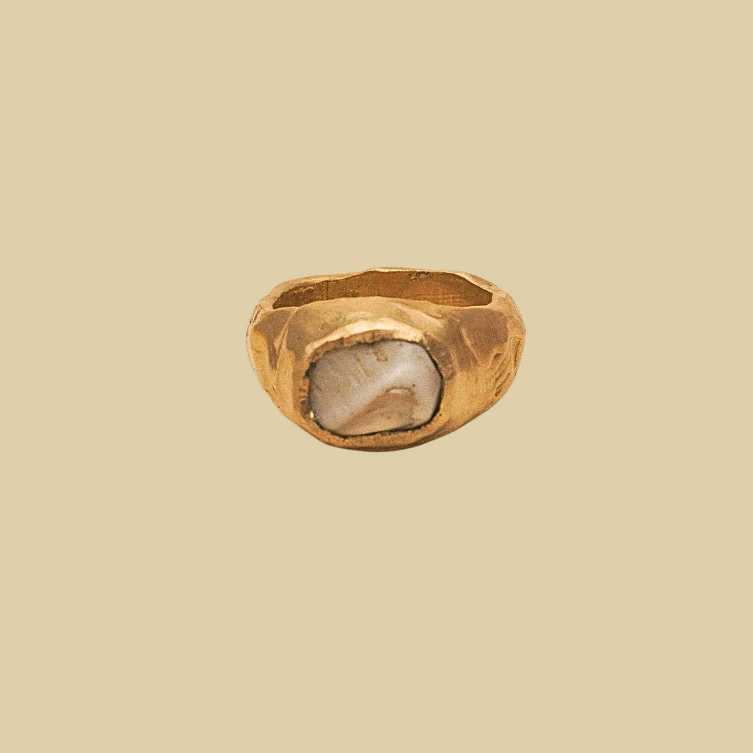 OOAK 27 | Turbo Shell Bronze Ring