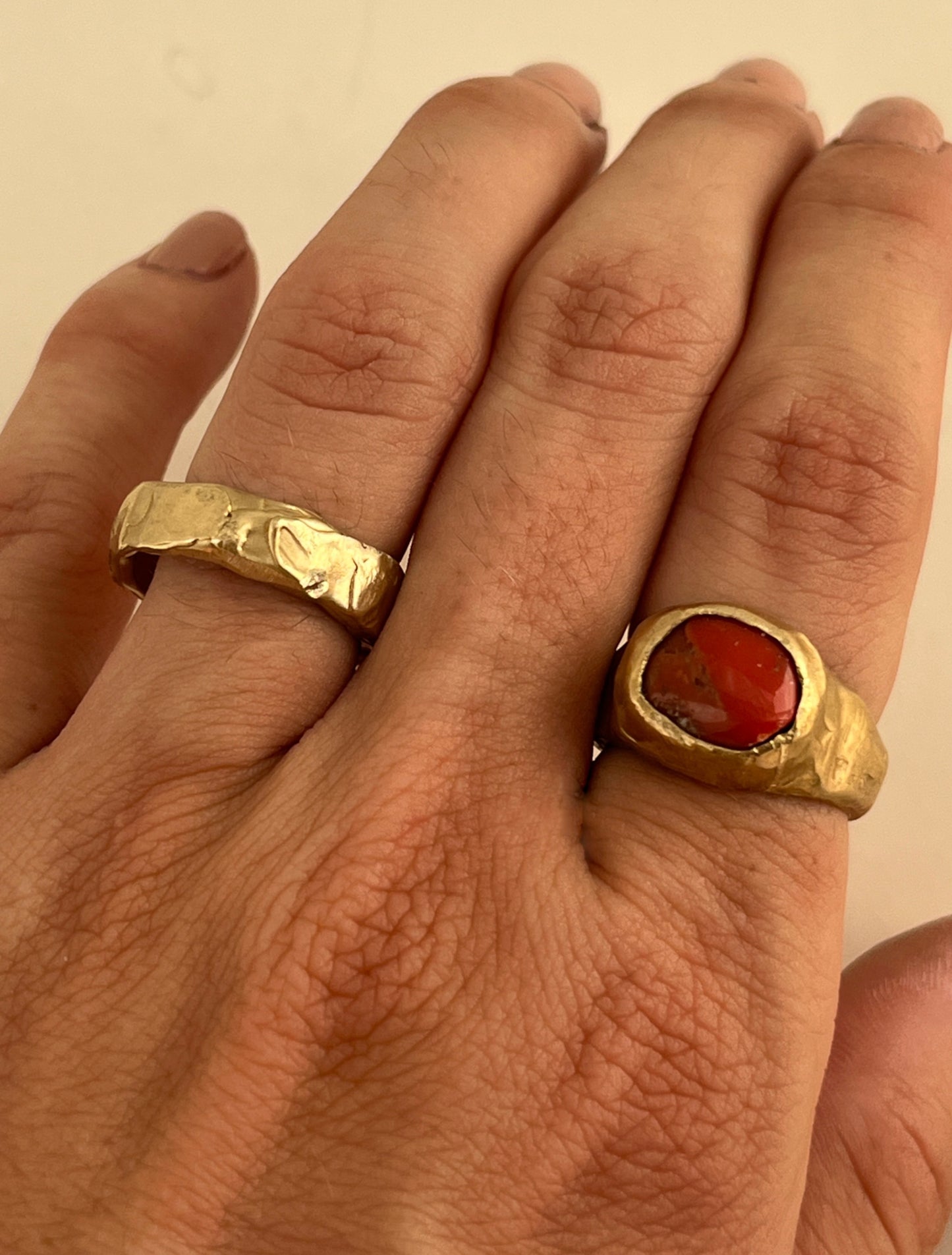 OOAK 18 | Coral Ring