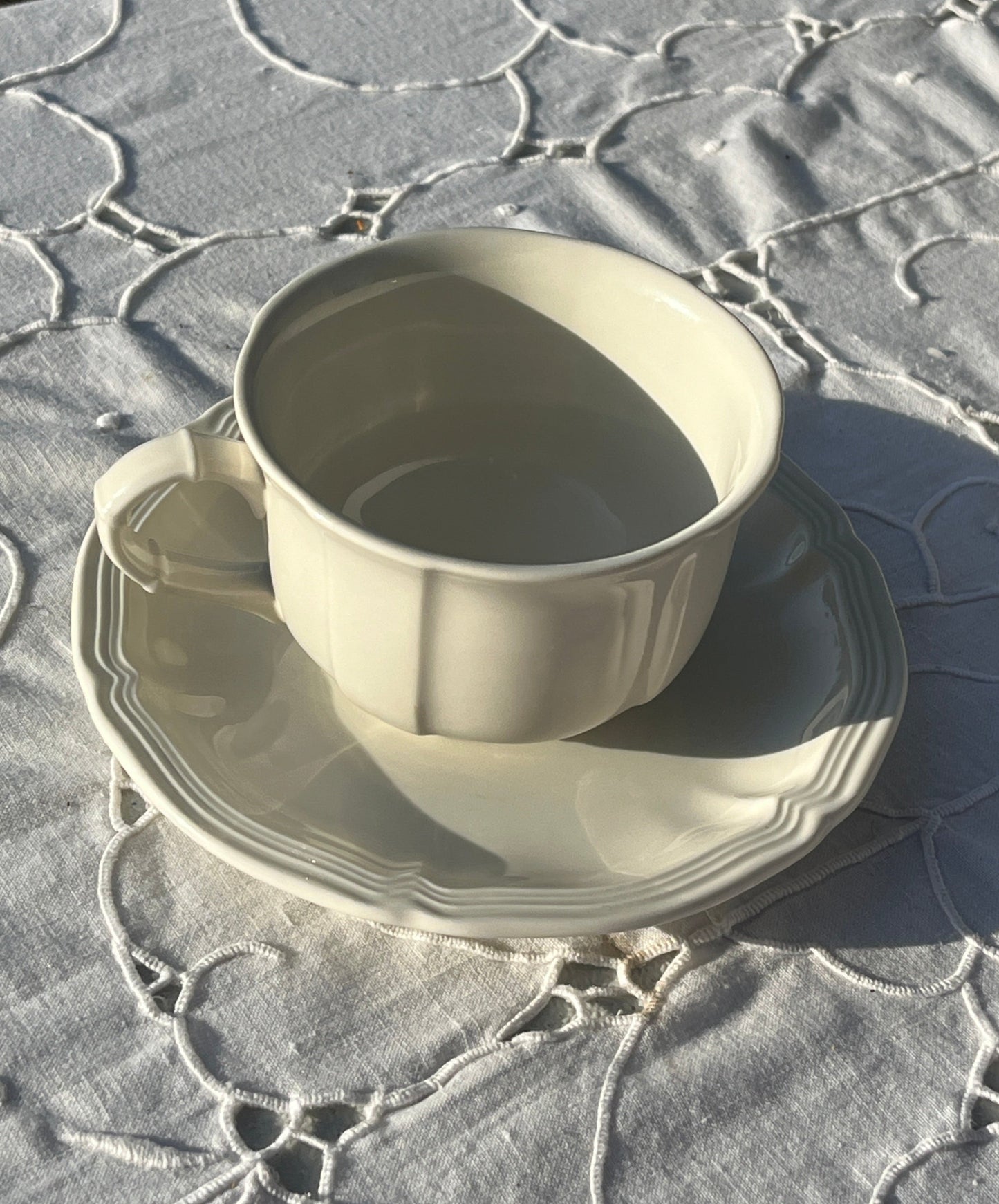 Vintage Porcelain Teacup Set