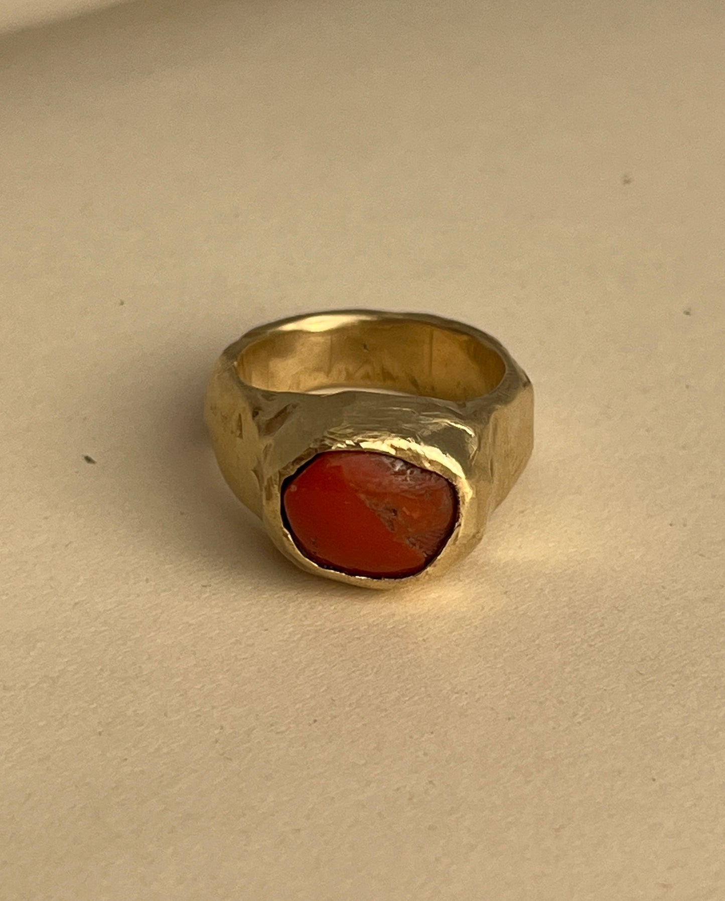 OOAK 18 | Coral Ring