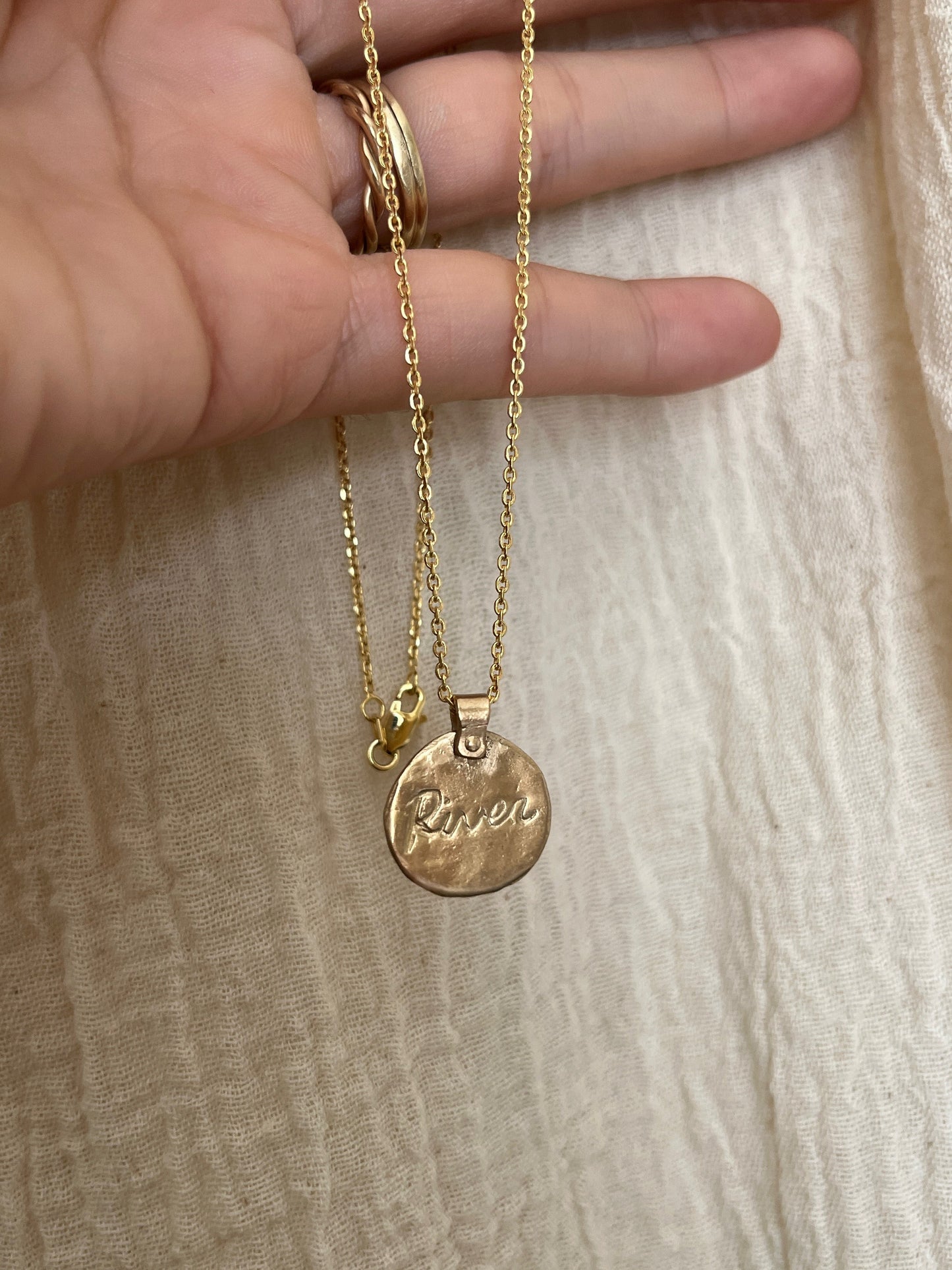 MILIA Custom Engraved Necklace