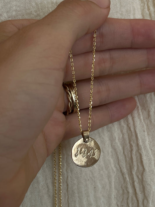 MILIA Custom Engraved Necklace