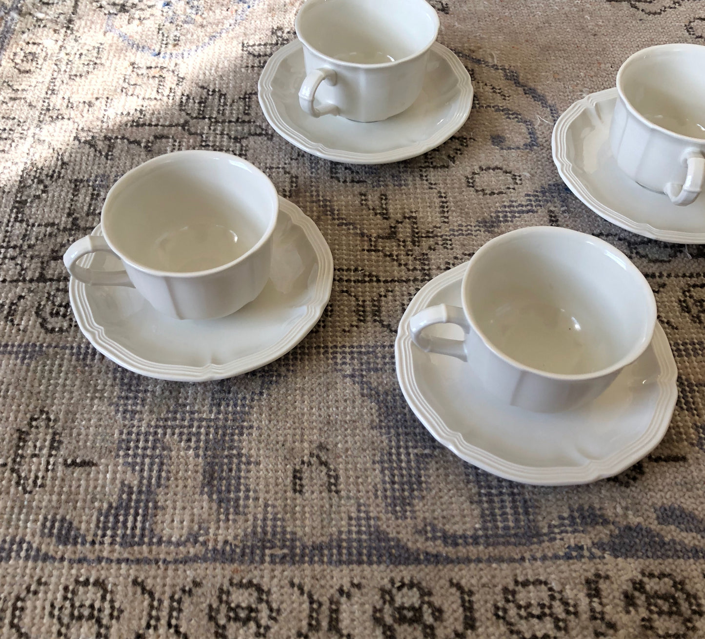 Vintage Porcelain Teacup Set